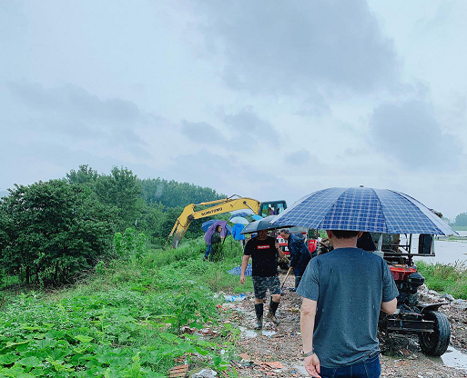 防洪搶險，水利人的使命——滁州市紅廟二站項目部